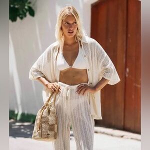 Billabong Women's Travel More Straw Purse